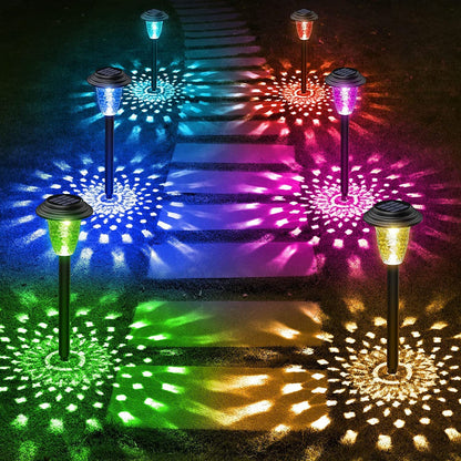 Rainbow Solar Projection Lights