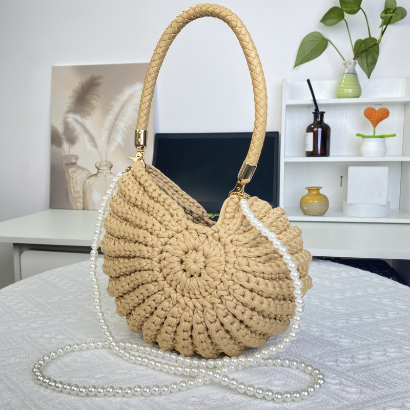 Limited Release Bohemia Crochet Handwoven Seashell Bag