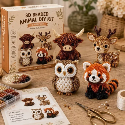 3D Beaded Animal Kit