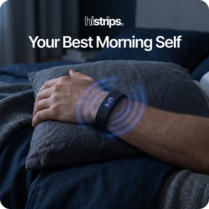 Wrist-Worn Wake-Up Device for Heavy Sleepers- Silent Vibration Alarm Clock