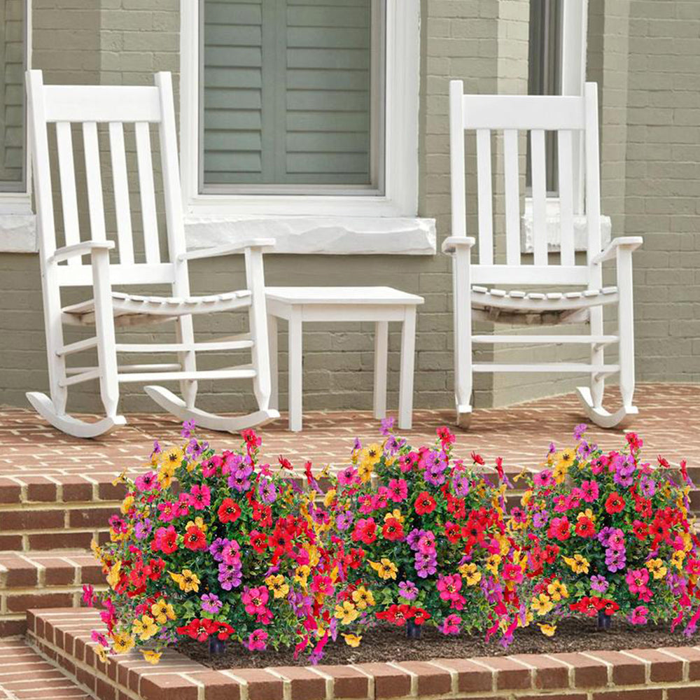 Weatherproof & No-Fade Outdoor Hanging Flowers