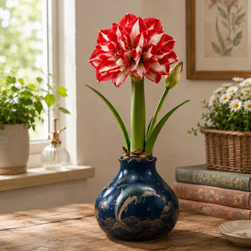 Waxed Double Amaryllis Bulbs No Soil, No Water, Just Watch It Grow