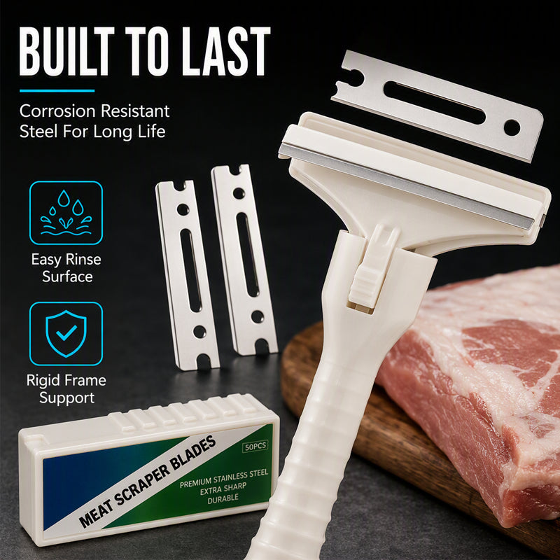 Heavy-Duty Meat Fat & Silver Skin Remover Tool