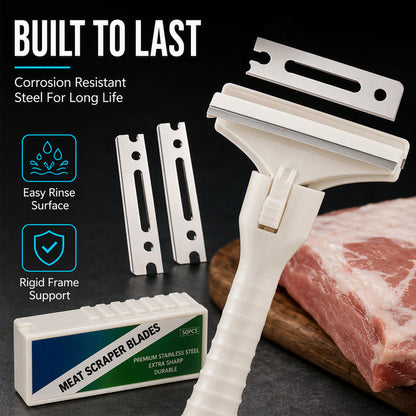 Heavy-Duty Meat Fat & Silver Skin Remover Tool