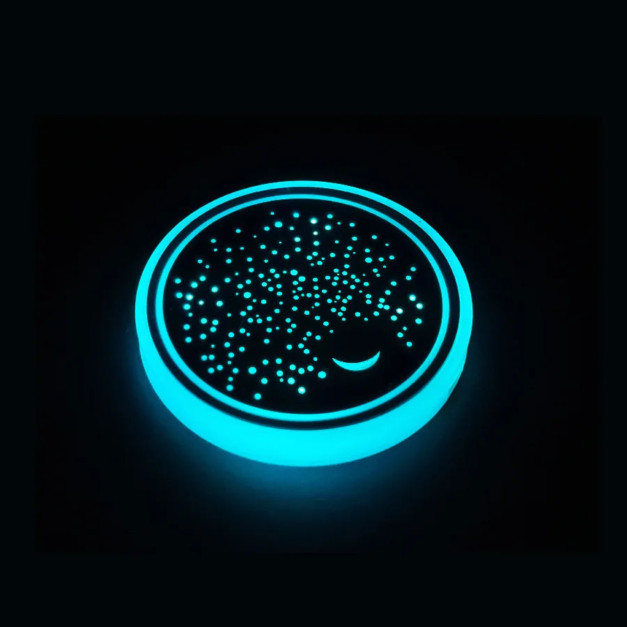 LED Car Cup Coasters