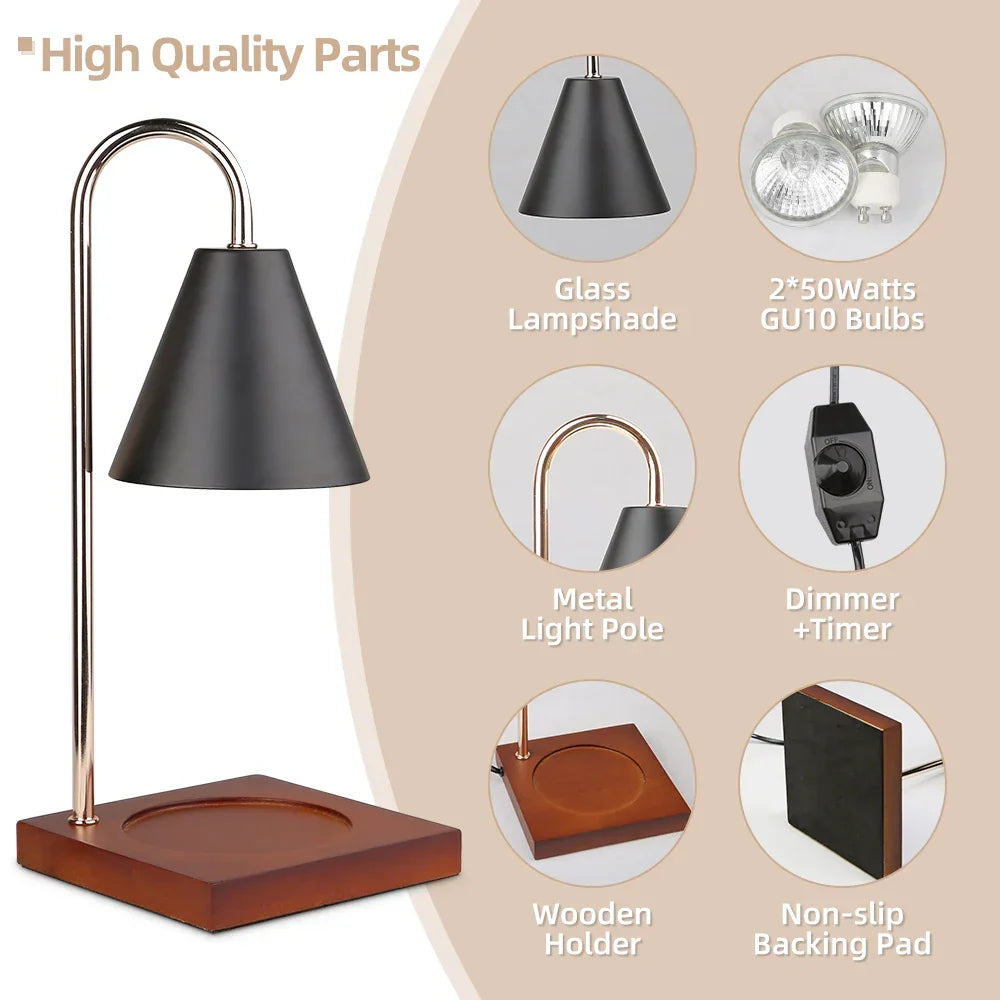 Timer Candle Warmer Lamp