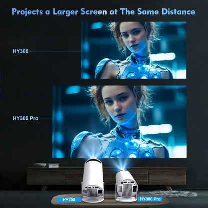 HY300 Pro Mini Projector