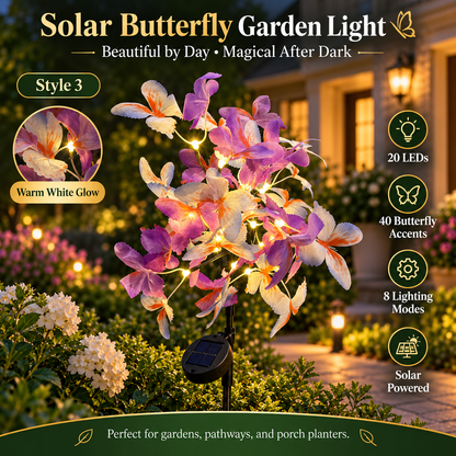 2026 Solar Butterfly Garden Lights | Beautiful by Day, Magical After Dark