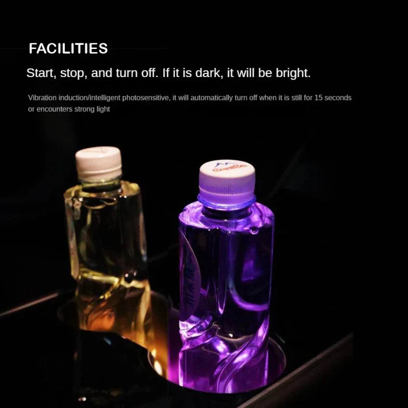 LED Car Cup Coasters