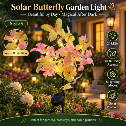 2026 Solar Butterfly Garden Lights | Beautiful by Day, Magical After Dark