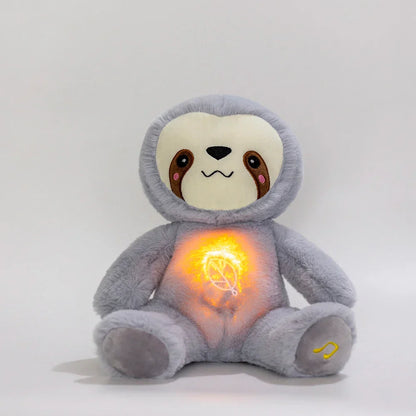Breathing Sloth Sleep Plush