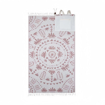 Sand Cloud 2 in 1 Towel Bag | Convertible Organic Turkish Cotton Beach Towel Backpack