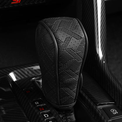 Sport Grip Leather Gear Shift Knob Cover