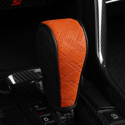 Sport Grip Leather Gear Shift Knob Cover