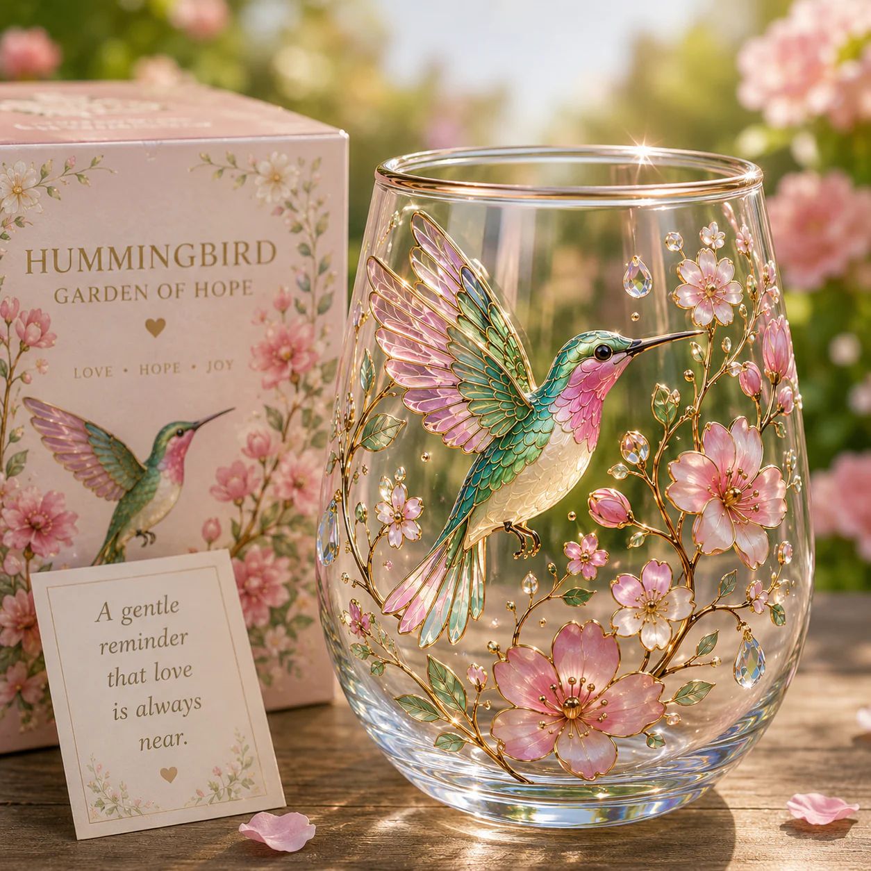 Garden Bliss Glass Cups