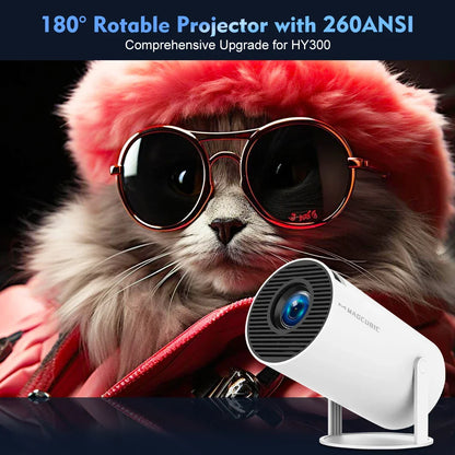 HY300 Pro Mini Projector