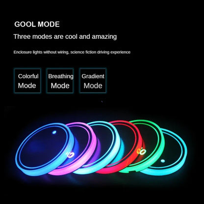 LED Car Cup Coasters