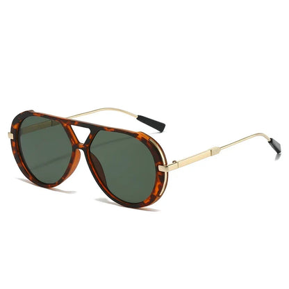 Retro Oversized Aviator Sunglasses | UV Protection & Iconic Style