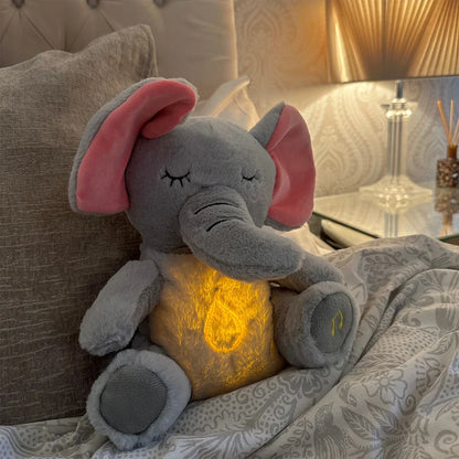 Breathing Elephant Sleep Plush