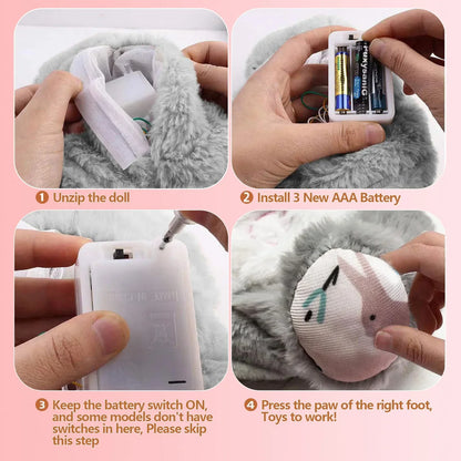 Breathing Bunny Plush Toy