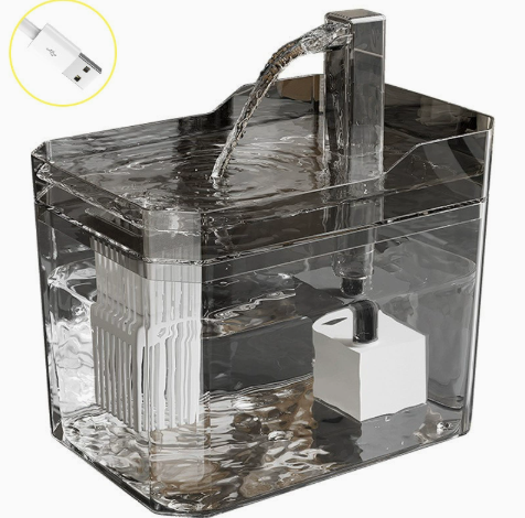 Fresh Flow Pet Water Fountain for Cats & Dogs
