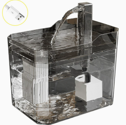 Fresh Flow Pet Water Fountain for Cats & Dogs
