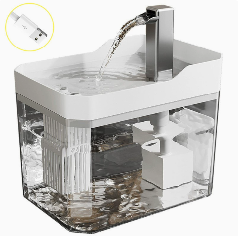 Fresh Flow Pet Water Fountain for Cats & Dogs