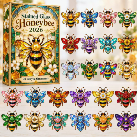 World of Bees 2026 Advent Calendar | 24 Unique Acrylic Ornaments
