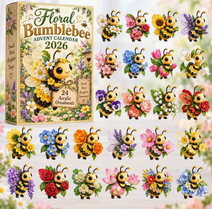 World of Bees 2026 Advent Calendar | 24 Unique Acrylic Ornaments