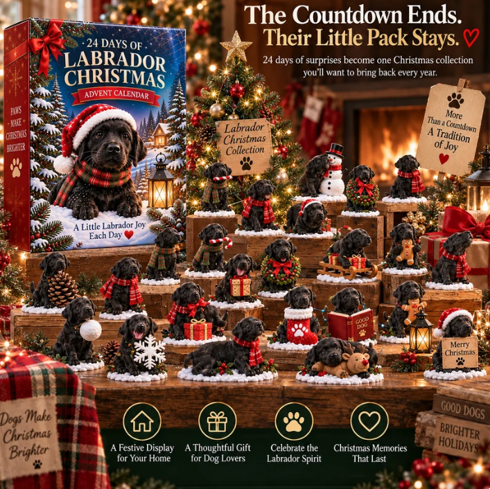 24 Days of Labrador Christmas Black Lab Advent Calendar