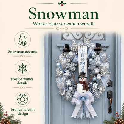 Merry Christmas Santa Wreath