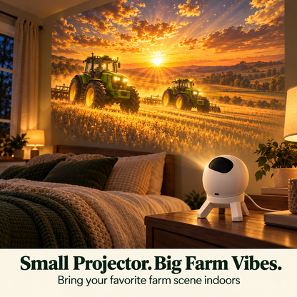Tractor & Farm Scene Room Projector Wall & Ceiling D cor for Tractor Lovers