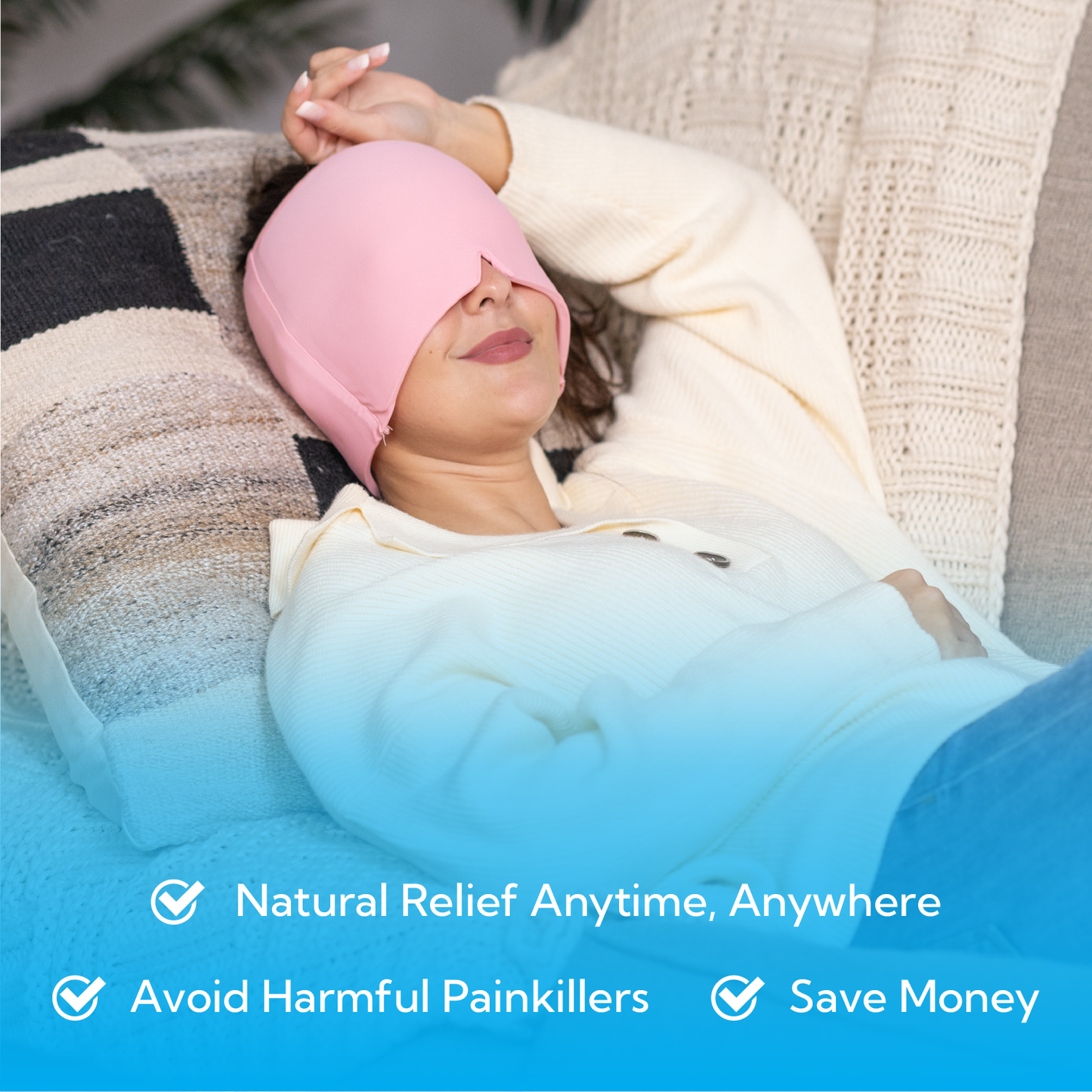 Wearable Cooling Head Wrap