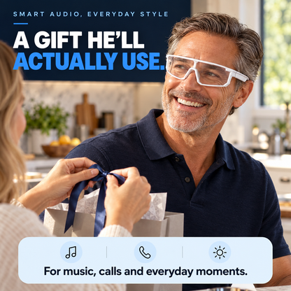 VUB Smart Audio Glasses Photochromic Options & Hands-Free Calls