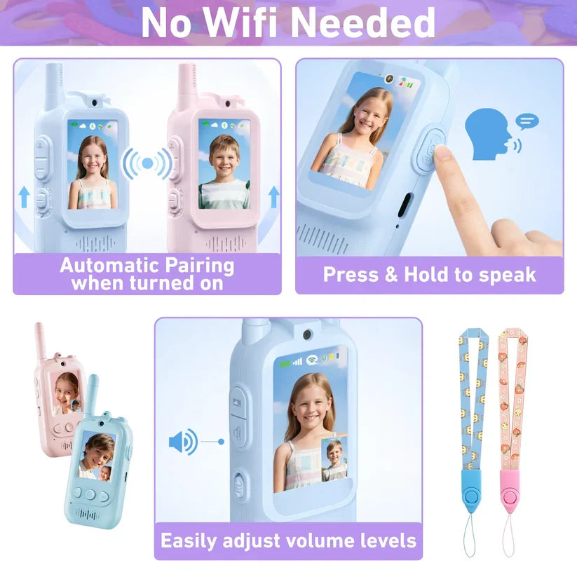Kids Video Walkie-Talkies