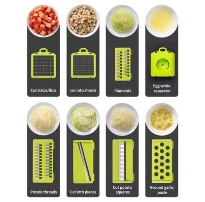 16-in-1 Premium Veggies Chopper Effortless Vegetable & Fruit Preparation for Your Kitchen