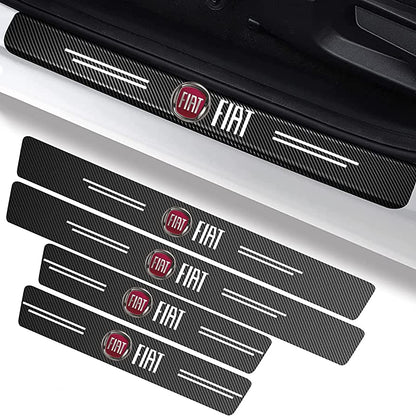 Door Sill Protectors with Logo Front Doors, Rear Doors & Trunk