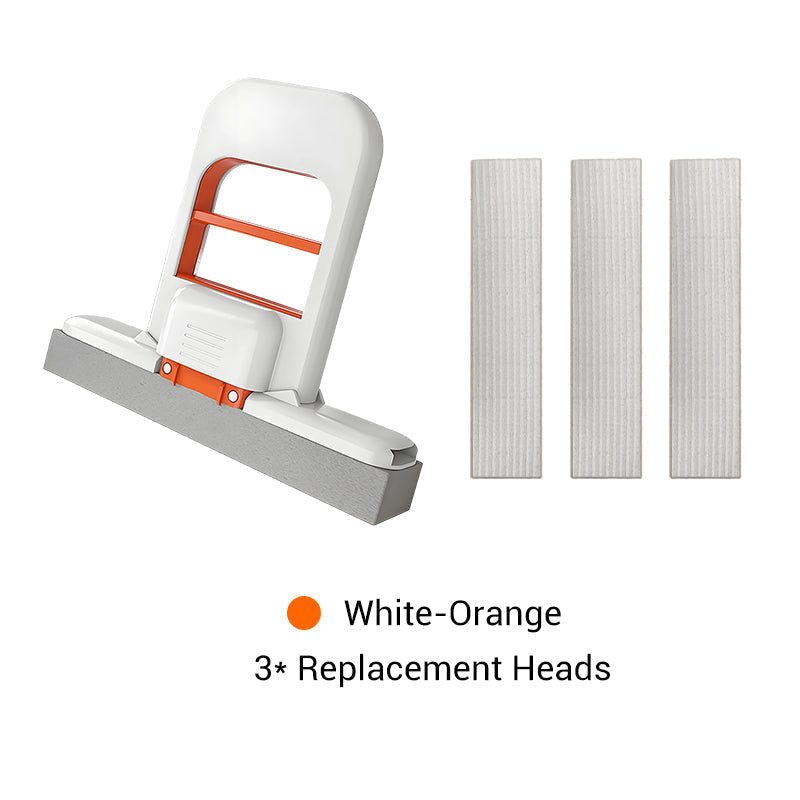Foldable Mini Mop No-Mess Squeeze, Wipes Any Surface