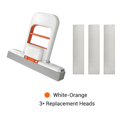 Foldable Mini Mop No-Mess Squeeze, Wipes Any Surface