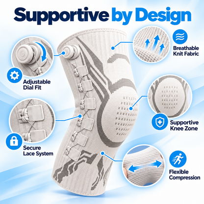 Adjustable Knee Support Brace Compression & Stability for Everyday Movement