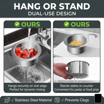Stainless Steel Swan Sink Strainer