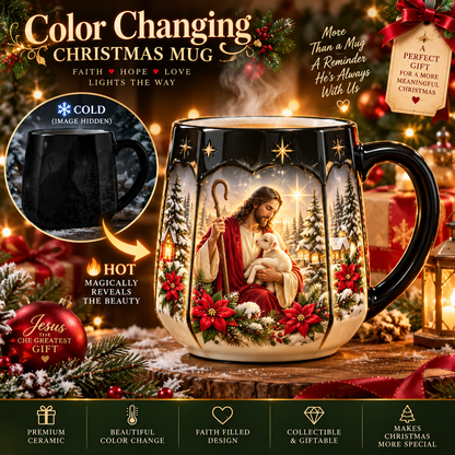 Christmas Magic Color-Changing Mug Heat Reveal Holiday Gift