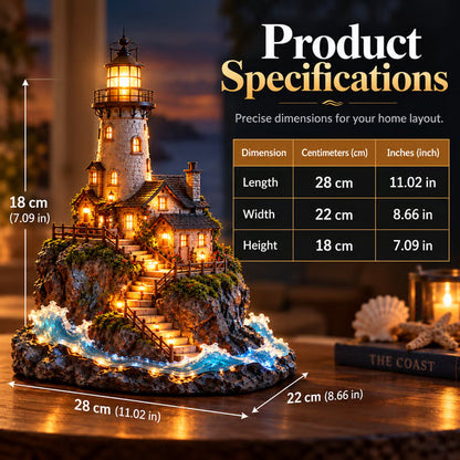 Coastal Lighthouse Glow Bring the Calm of the Shore Home