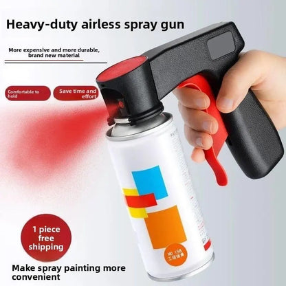 Universal Portable Spray Gun Handle Ergonomic Paint Sprayer Grip for Cars & DIY Projects
