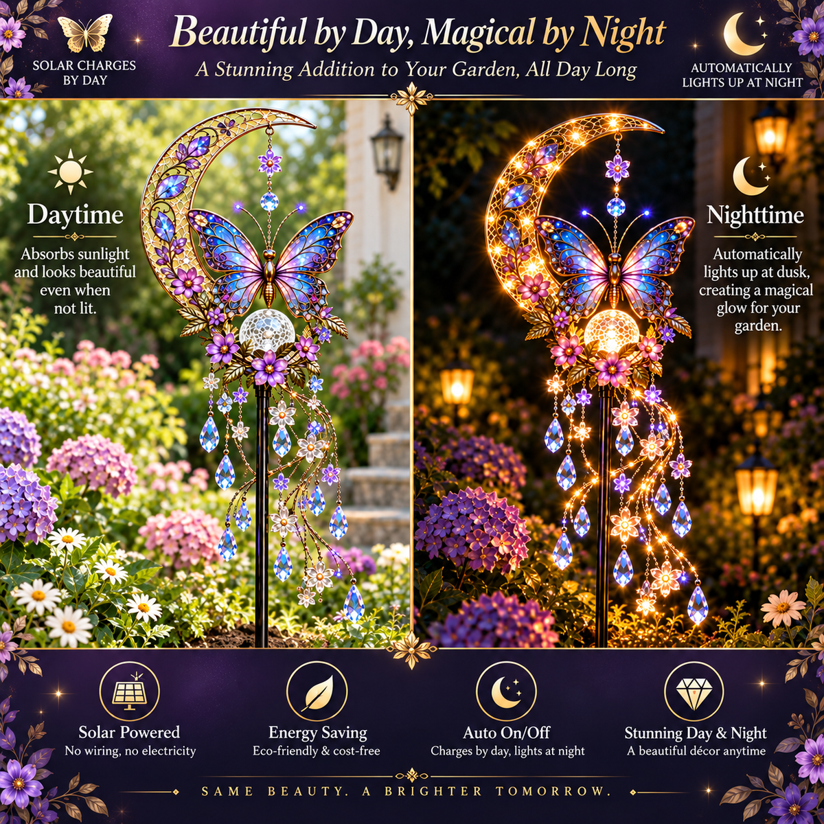 🦋Butterfly Moonlight Cascade A Little Moonlight Magic for Your Garden！！！🎁