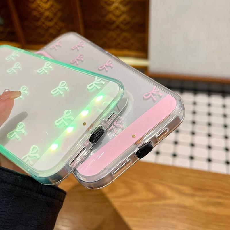 📱Vibrant LED Bowknot Phone Case