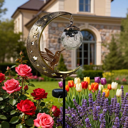 Hummingbird Moon Solar Light