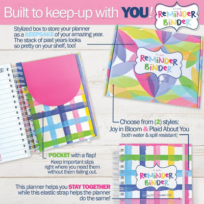 2027 2028 Reminder Binder 24-Month All-in-One Life Planner