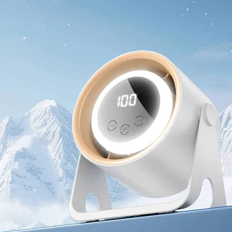 Digital Oscillating USB Fan