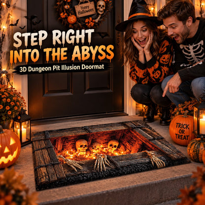 Step Into the Void: Halloween 3D Illusion Mat